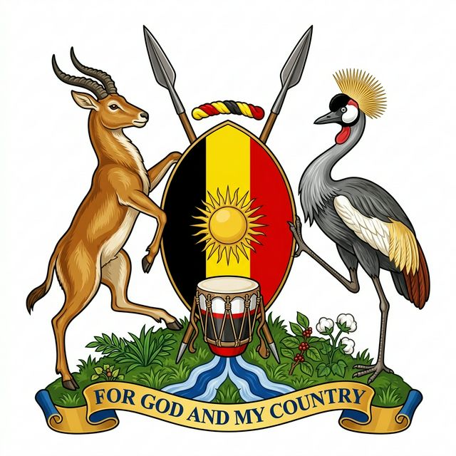 Uganda Coat of Arms